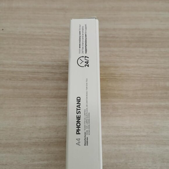 2 Pack Dual Folding Cell Phone Stand, Fully Adjustable Foldable Desktop Phone Ho - Picture 10 of 12